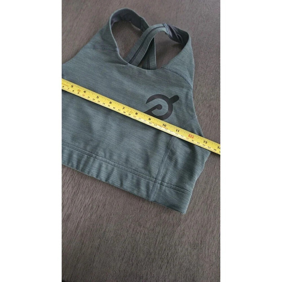 Peloton Cycling Women's Sports Bra Green Small Racerback Outdoor Voices - Picture 6 of 6